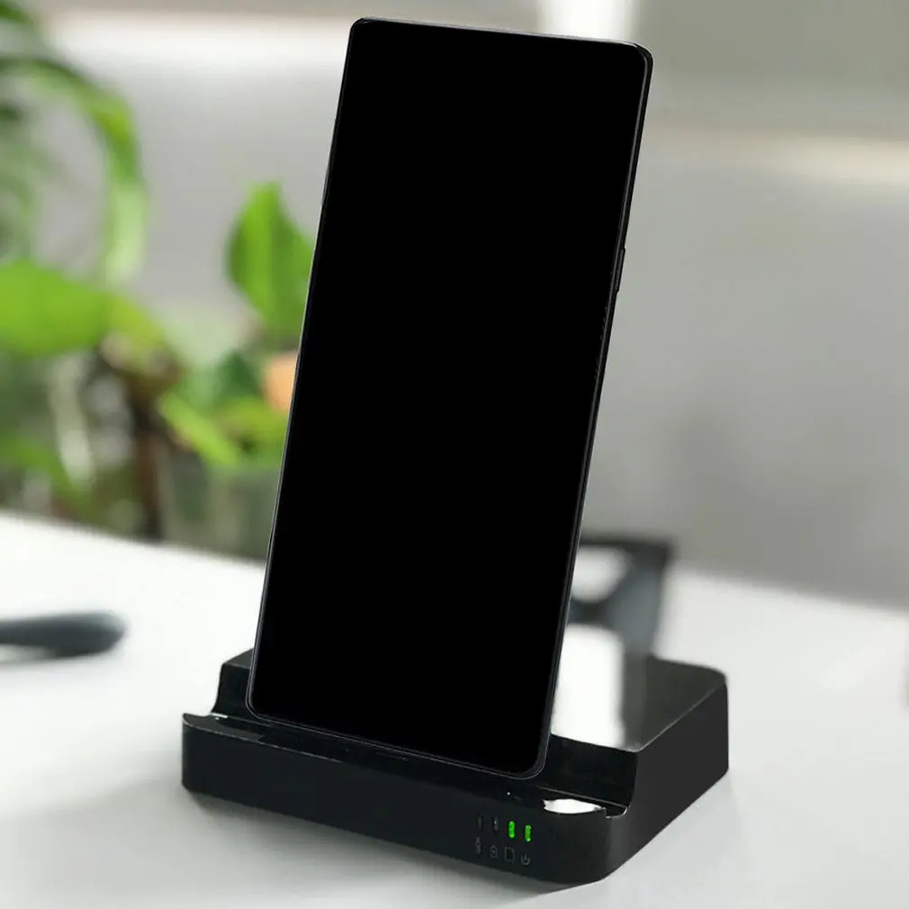 HDMI Dex станция Настольный удлинитель зарядная док-станция Подставка для samsung Galaxy Note 9 Беспроводное зарядное устройство держатель телефона кронштейн