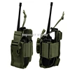 Adjustable Tactical Radio Holder Bag Molle Two Way Radio Holster Pouch Holder Nylon Duty Storage Case Walkie TalkieBag 4