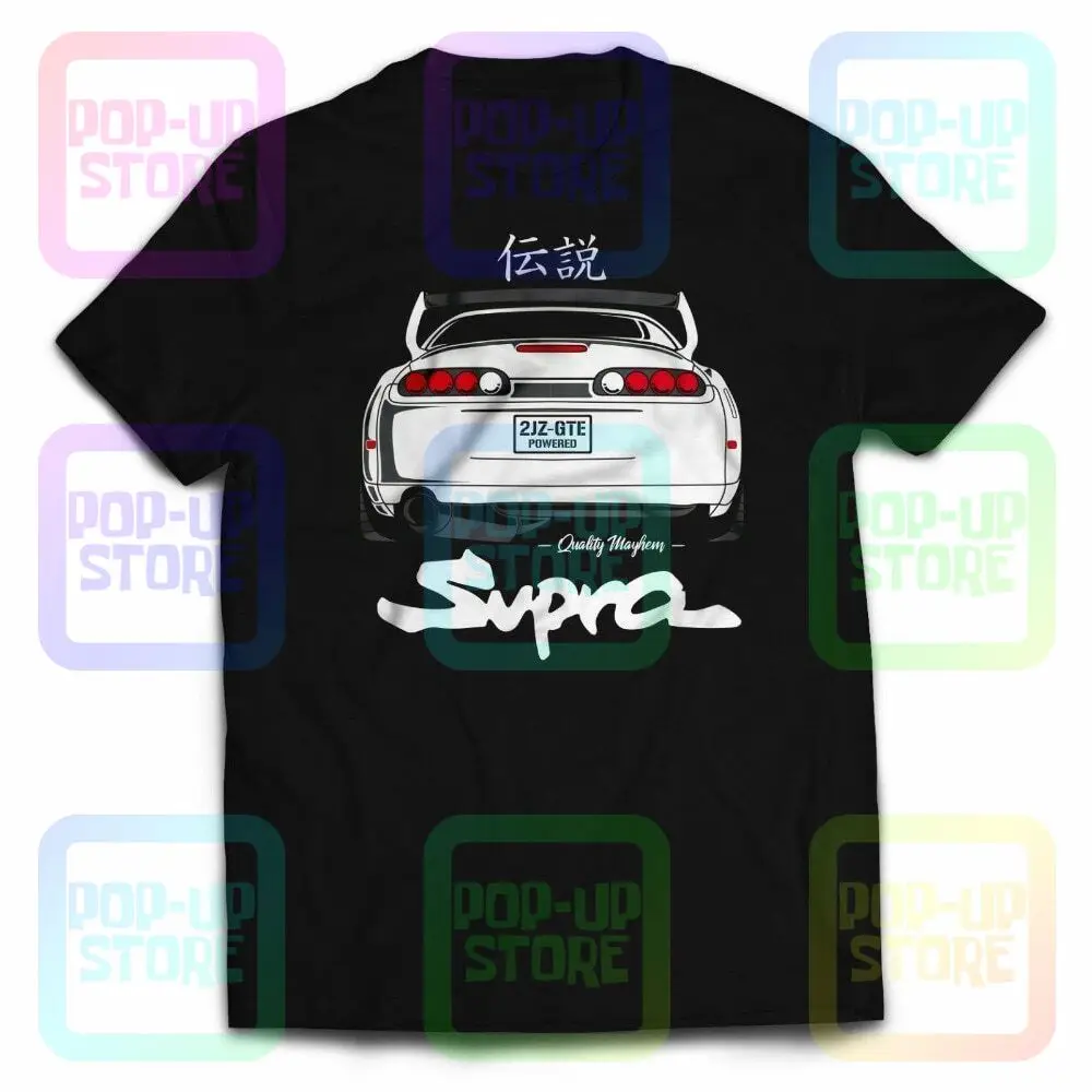 TOYOTA SUPRA автомобильные вентиляторы MK4 2JZ автомобиль парень JDM футболка 2019 дизайн