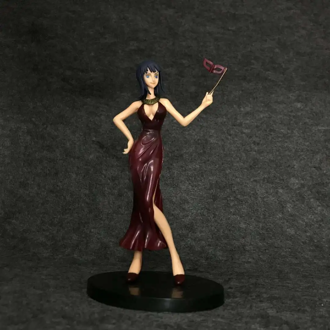 

Anime One Piece Toy Banquet Formal Dress Mask Nicole Robin Garage Kit Doll Model