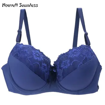 Nouvelle Seamless Plus Up Big Size BCDE Cup Unlined Bras For  Womens Basic Underwear Full Coverage Underwire Support BH 1