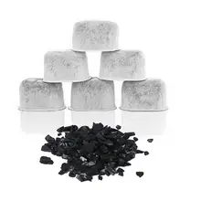 12-Pack of Compatible Replacement Charcoal Water Filters for Coffee Makers Specifications Distiller Filters Activated Charcoal woodyknows replacement nano foam filters for super defense nose nasal filters white size iiis