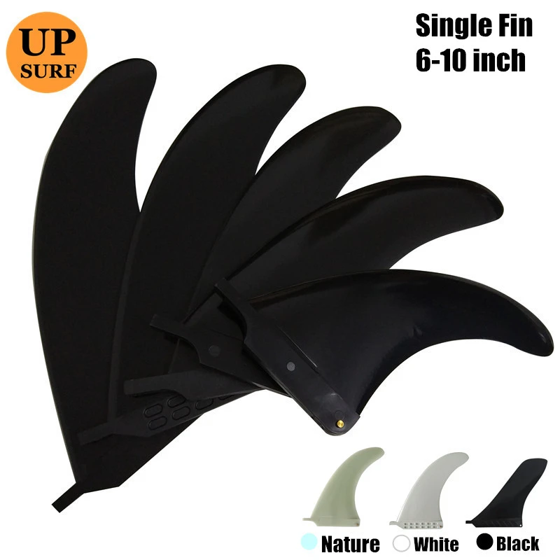 UPSURF Surfboard Fin 6-10 inch Length Surfboard Center Fins High Sale single Fin Paddle board Longboard Single Fins