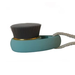 Bamboo Charcoal Deep Clean Facial Exfoliating Brush (Blue)