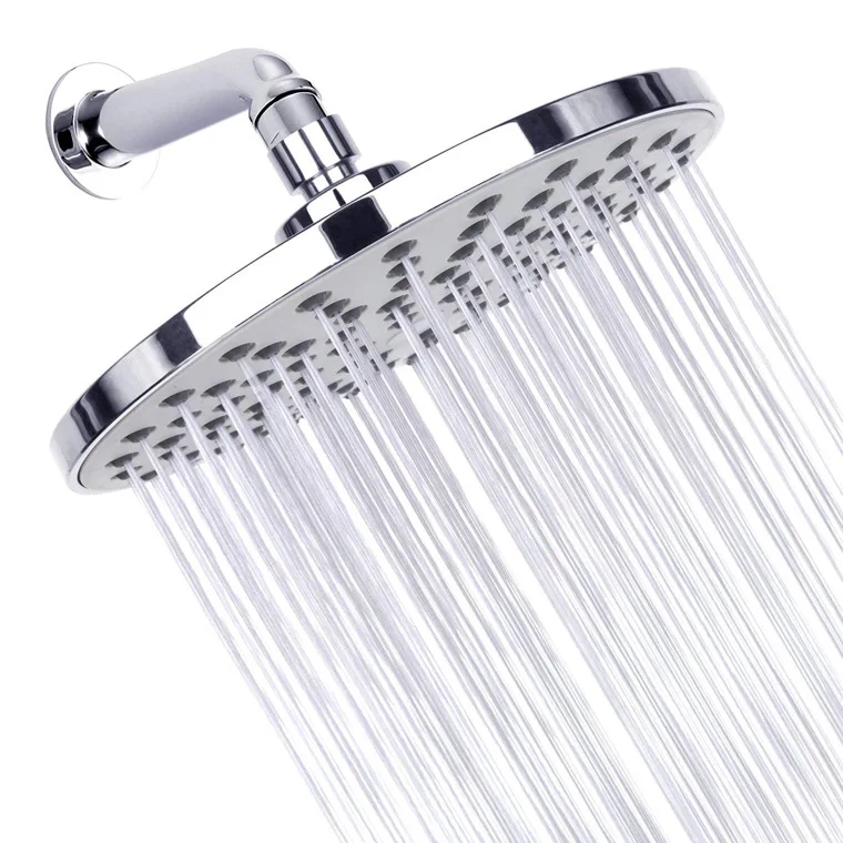 

Amazon Shower Nozzle Xiamen Sanitary Ware Eight-Inch Circle Electroplated Top Nozzle Shower Nozzle Manufacturers Direct Supply O