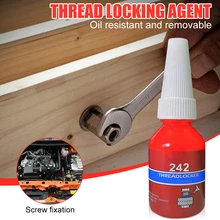 

10ml 222 242 262 272 Liquid Screw Glue Anaerobic Adhesive Anti-Rust Removable Sealant Thread Glue for Metal Surfaces Screw