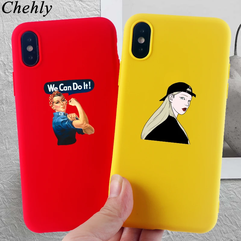 

Sexy Lady New Phone Case for IPhone 6s 7 8 11 Plus Pro X XS MAX XR Fashion Cases Soft Silicone Fitted TPU Back Cover Accessories