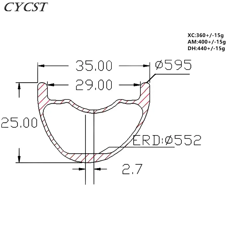 650B mtb дисковая колесная 35x25 мм Асимметричные велосипедные колеса koozer XM490 100x15 142x12 thur ось mtb колеса 27,5 er колеса горного велосипеда
