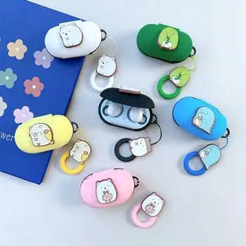 

Silicone Protective Case Cover Lanyard for Sam-sung Ga-laxy Buds/Buds+ Earphone R9UA