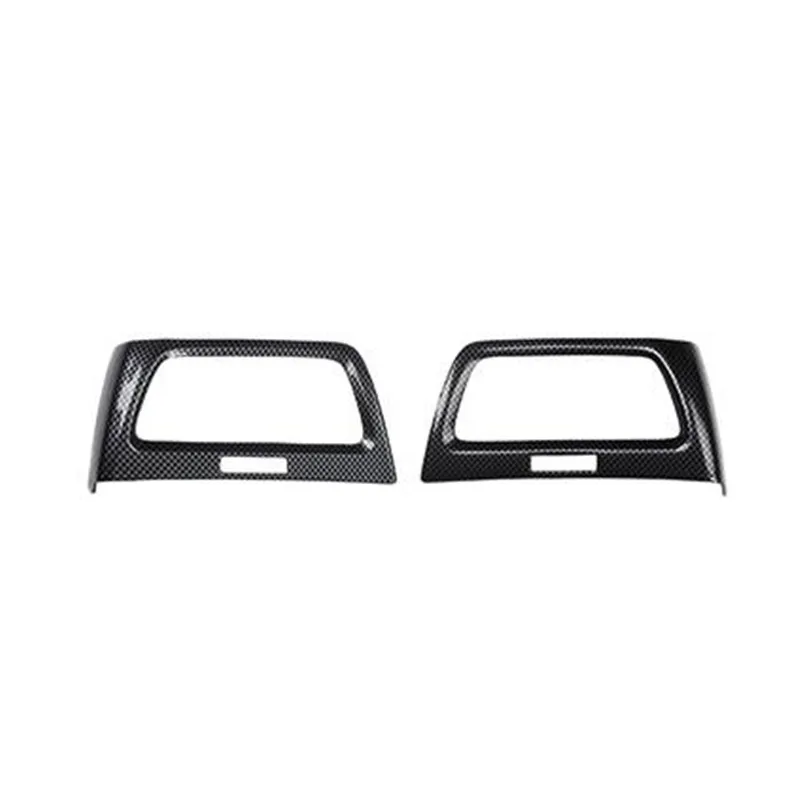 2 шт./лот ABS карбоновое волокно зерно или деревянная зерно Передняя обе стороны кондиционер Выходная Крышка для 2008-2013 HONDA Accord 8 MK8