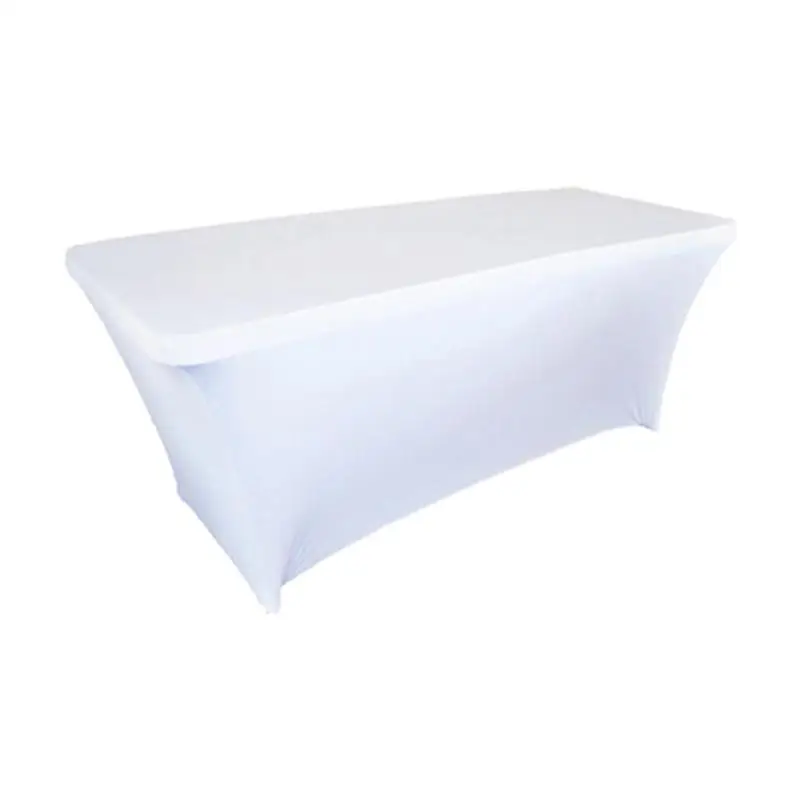 High Stretch Beauty Bed Cloth Wedding Hotel Birthday Table Cover Buffet Cloth Table Set Tablecloth Decoration