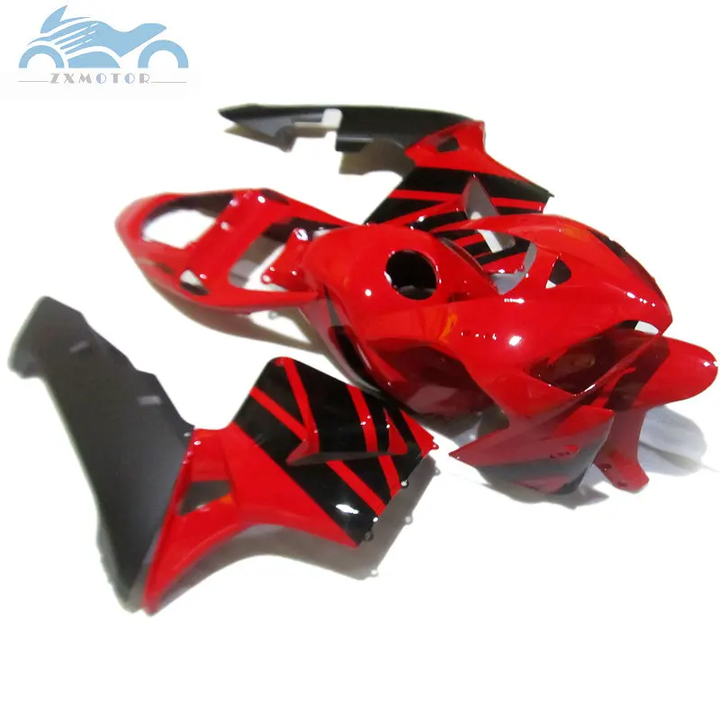 Пользовательский комплект обтекателя впрыска, пригодный для Honda CBR600RR 2005 2006 CBR 600 RR 05 06 Замена обтекателей наборы Красный Черный Запчасти JK06