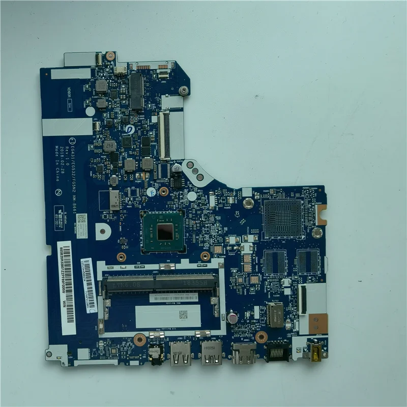 Материнская плата 5B20R33801 для ноутбука Lenovo 330-15IGM N4000 EG431/EG531/EG5N2 NM-B661 DDR4 МБ 100%