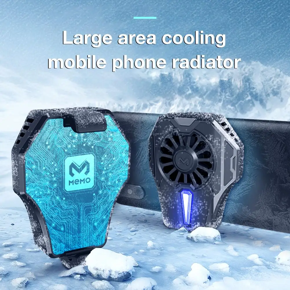  MEMO DL01 Mobile Phone Radiator Portable Gaming Cooler Wireless Phone Handle Mini Controller With C