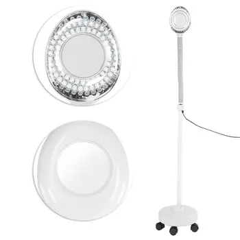 

Tattoo Supplies 110V 5X Diopter LED Magnifying Floor Stand Lamp Glass Lens Magnifier for Tattoo Beauty US Eyelashes Accesories