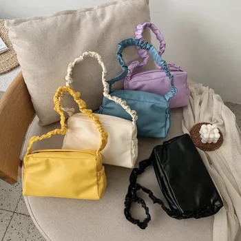 

Wild ins small bag female 2020 new Korean version of the foreign net red portable fold shoulder messenger bag