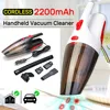 Portable Wireless Car Vacuum Cleaner Handheld Cordless/Car Plug 5000Pa Vaccum Cleaner Car Dual Use Home Appliance Car Products 2