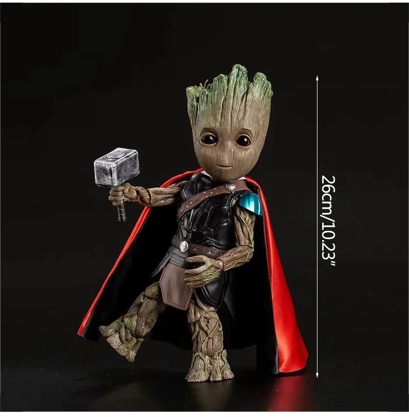 Strongwell Baby Groot модель Cos Raytheon дерево человек фигурка игрушка Marvel стражи кукла Грут фигурки детское Украшение мультфильм