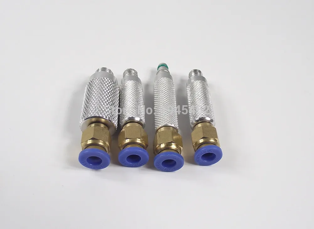 Инжектор Common rail возвратные соединения труб, 4 шт. масляные возвратные разъемы, тестовый инжектор Эфирное быстрое возвратное масло коннектор