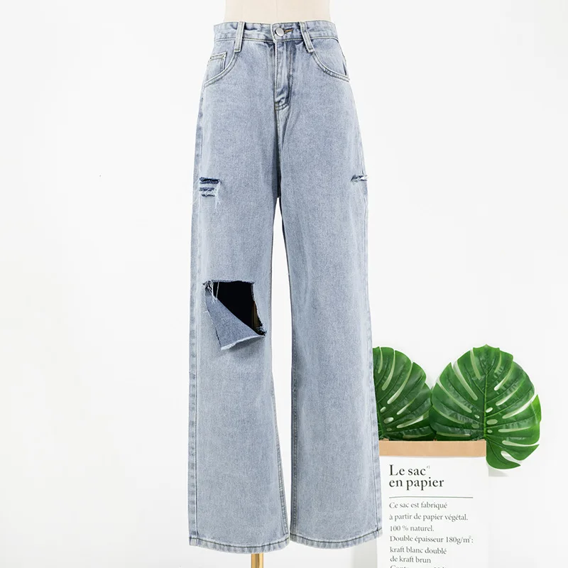 High Waist Jeans Women 