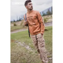 SIMWOOD Autumn Winter New funny three Hiking men print hoodies warm fleece inner sweatshirts O-neck jogger hoodie male 747