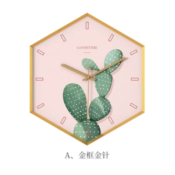 

Metal Nordic Wall Clock Simple Silent Digital Wall Clocks Creative Modern Design Relogios De Parede Metal Numeral Clock AA50WC