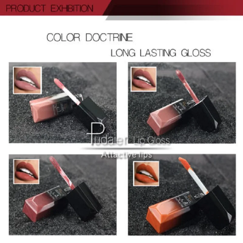 Hot Sales Waterproof Liquid Lipstick Makeup Lip Gloss Metallic Matte Lipstick Cosmetic Sexy Batom Mate Lip Tint Lasting 24Hours Hot Sales Waterproof Liquid Lipstick Makeup Lip Gloss Metallic Matte Lipstick Cosmetic Sexy Batom Mate Lip Tint Lasting 24Hours