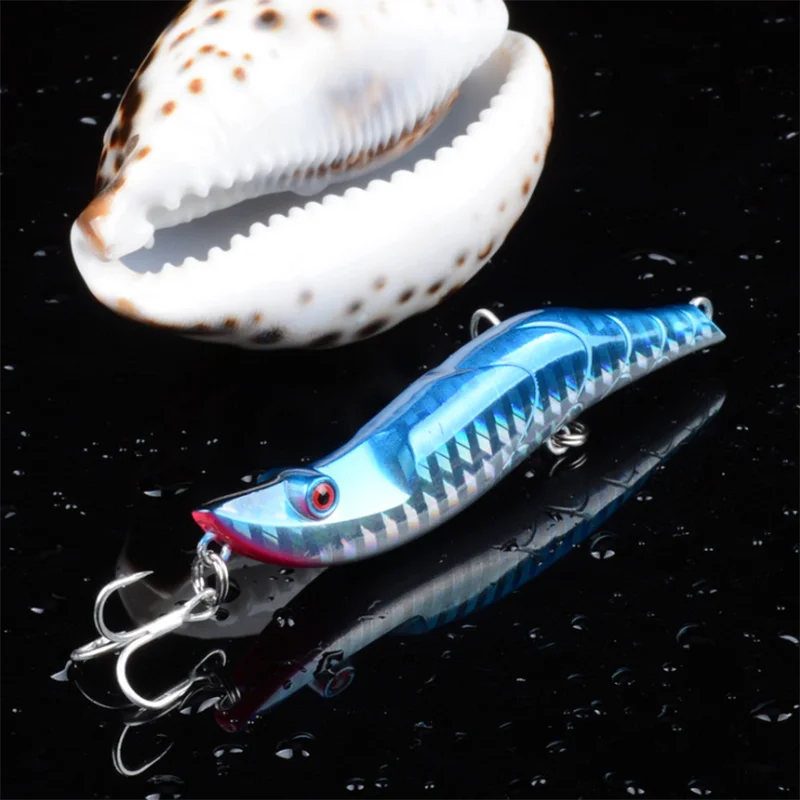 

Sinking Type 3D Eyes Pencil Plastic Hard Bait With Sharp Hook Swimbait Wobblers Long Throw Bionic Bait Waterproof 14.8g/8cm