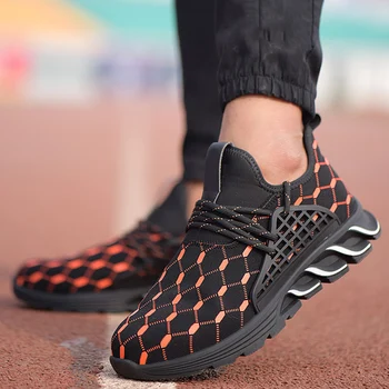 

Unisex Steel Toe Shoes Anti-puncture Breathable Non-Slip Work Shoes Stereoscopic Foot arch Composite Toe Work Shoes Women Men