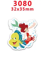 Кабошоны 30 шт мультфильм плоское украшение из смолы pr 6640 - Цвет: 3080