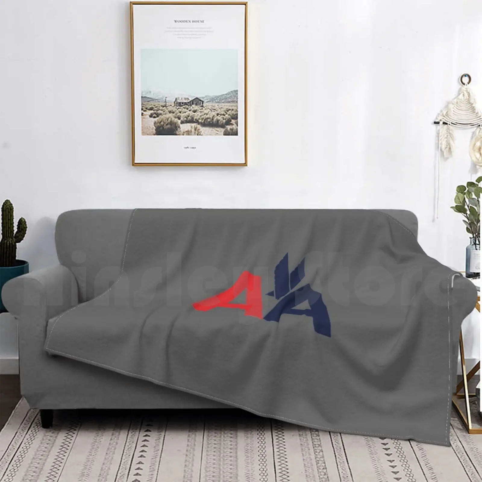 

Retro Blanket Fashion Custom American Us United States America North America American Aviation Avgeek Logo Symbol