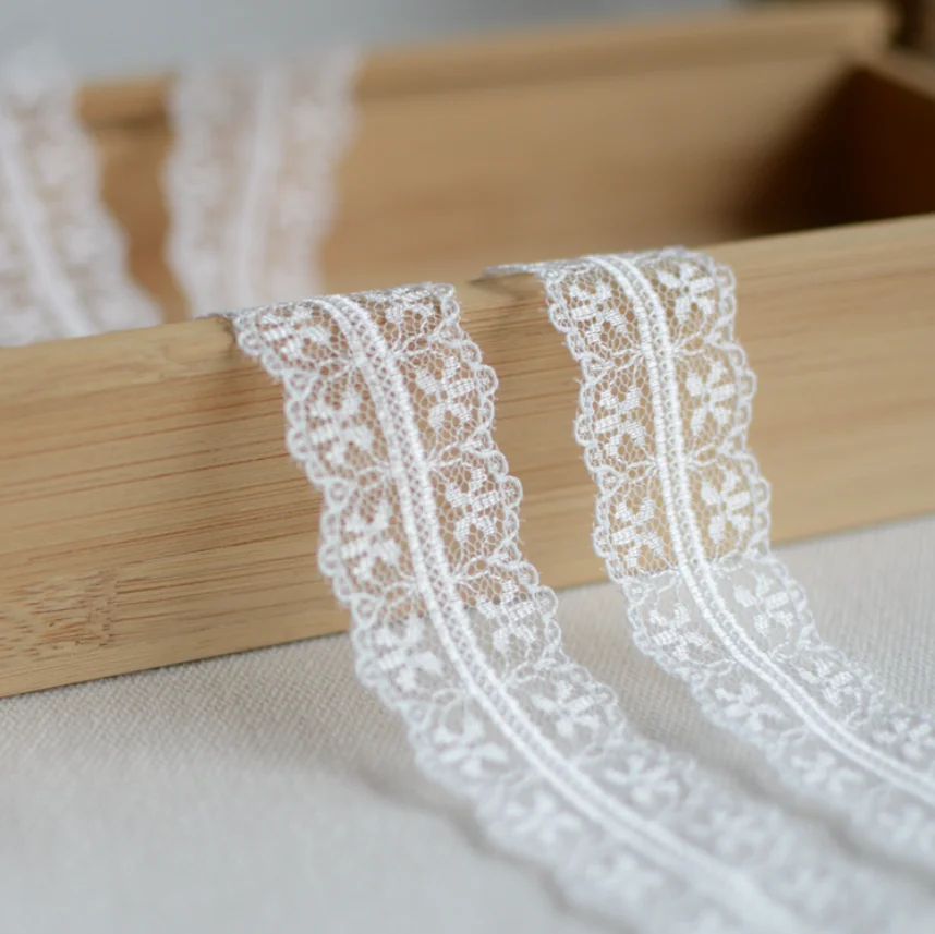 Lace Ribbon Lace Fabric Lace Sewing Accessories Lace Decoration Clothing Craft Accessories 3 Meters 3 Styles DIY Embroidered Craft Clothing Wedding Sewing