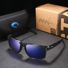 Спортивные поляризационные очки для мужчин, солнцезащитные очки для рыбалки, UV400, для вождения, велоспорта, квадратные поляризационные очки, очки для рыбалки