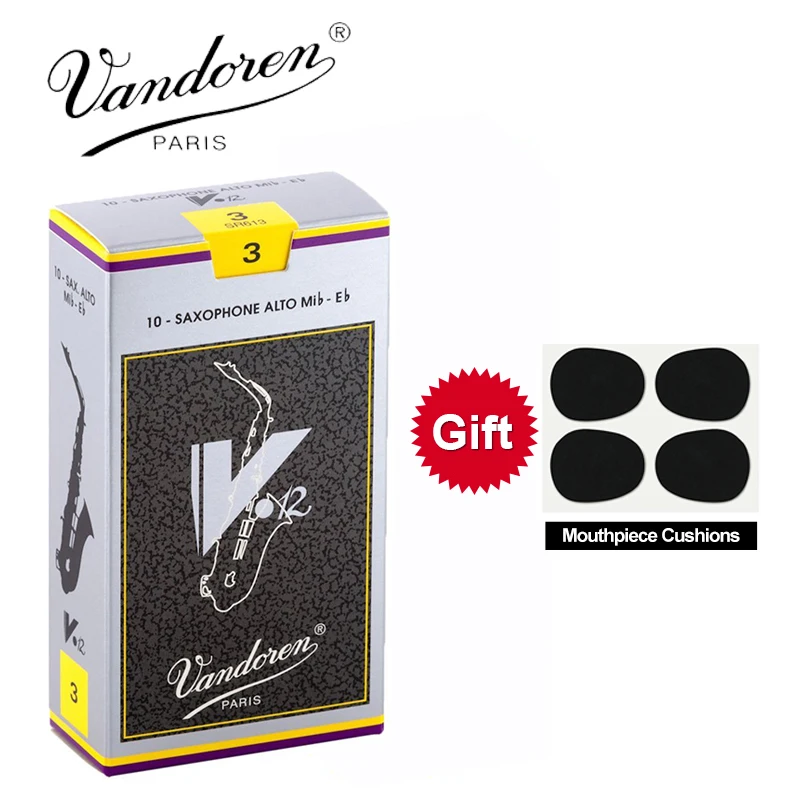 Original France Vandoren V12 Alto Sax Reeds / Saxophone Alto Eb Reeds