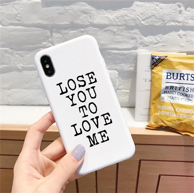 Selena Gomez-Lose You To Love Me мягкий цветной чехол для телефона для iPhone 11 8 8Plus X 7 7Plus XR Xs Max Мягкий силиконовый чехол