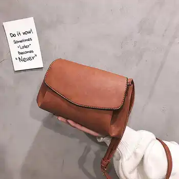 

Retro Mini Bag Women's 2020 Autumn New Style Simple Shoulder Bag Fashion Messenger Square Sling Bag