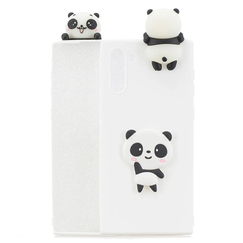 For Samsung Galaxy Note 10 6.3inch Panda New Personalized Print Phone Case Ultra Thin Soft Silicone Cute Cartoon Phone Case