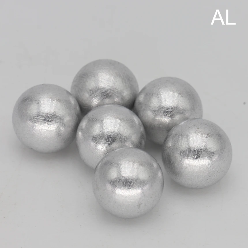 Diâmetro Exterior Duro de Alumínio Rígido al Metal Válvula de Saúde Rolamento de Esferas de Grânulo Sólido mm 9.525 mm 10 mm 12 mm 20 mm 25.4 mm 30 mm