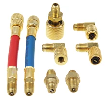 Кондиционер адаптер CH-138 многоцелевой адаптер R134a R12 Многофункциональный коннектор холодильные инструменты хладагент адаптер