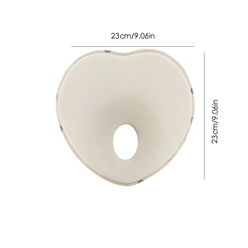 Newborn Baby Girl Boys Pillow Head Finalize 3-12Months Head Pillow PP the Design Cotton Pillow for Correcting Slant Cotton