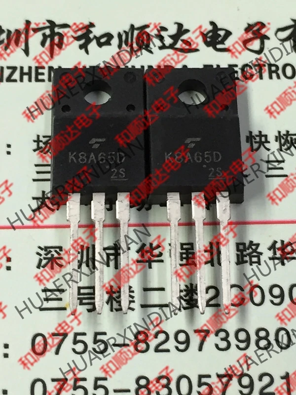 20 шт./лот TK8A65D K8A65D TO-220F 650V 8A