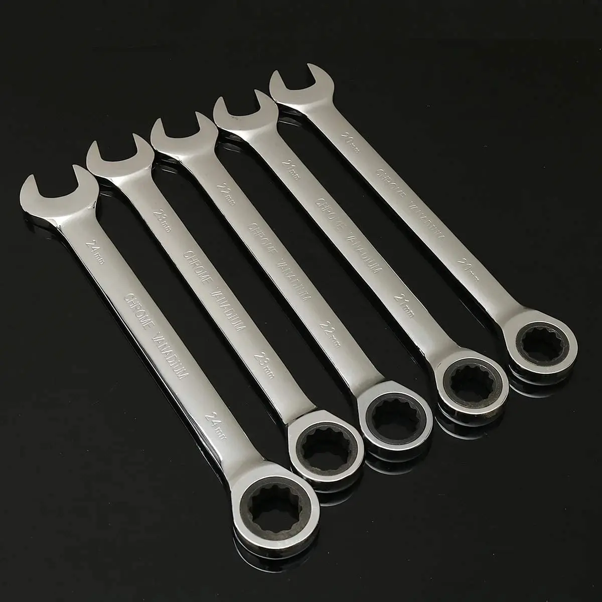 Comination Ratcheting Wrench Set Metric Sizes 6-32mm 72-Tooth Quick Fixed Head Ratchet Spanner | Инструменты