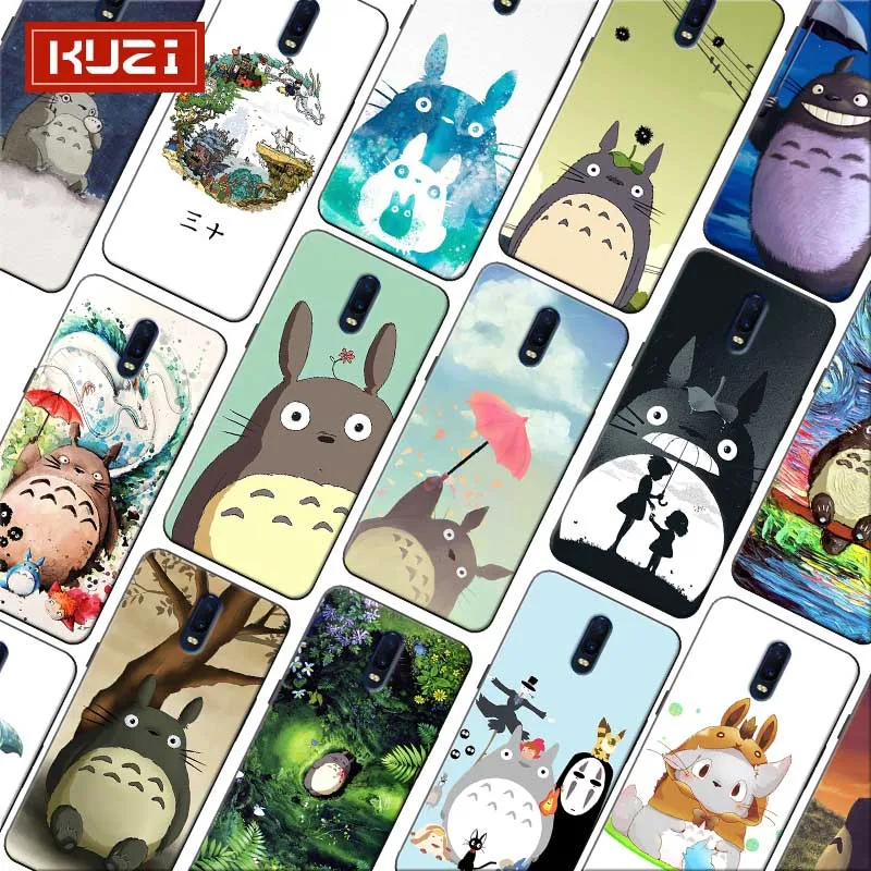 Soft silicone Cover Phone Case for oneplus one plus 7 pro 7t 6 6t 5t Totoro Anime |