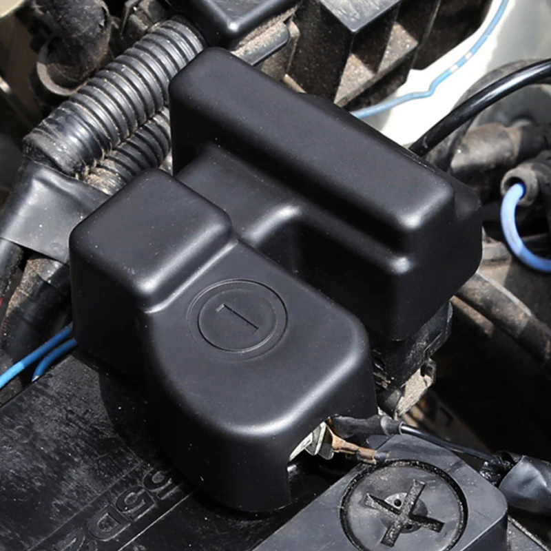 Лошадками-горящий автомобиль Батарея отрицательный Защитная крышка рамки клип