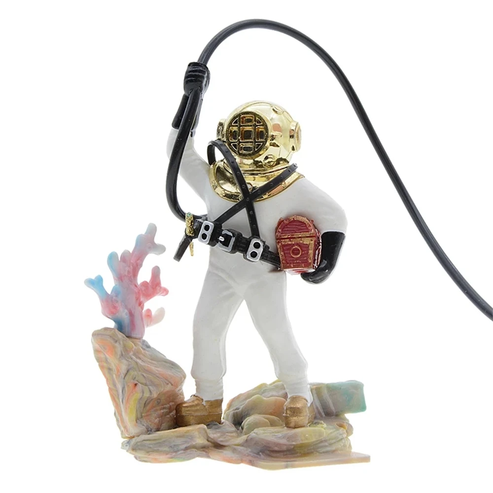 Саим аквариум сокровище дайвер Танк орнамент Охотник фигурка экшн Декор