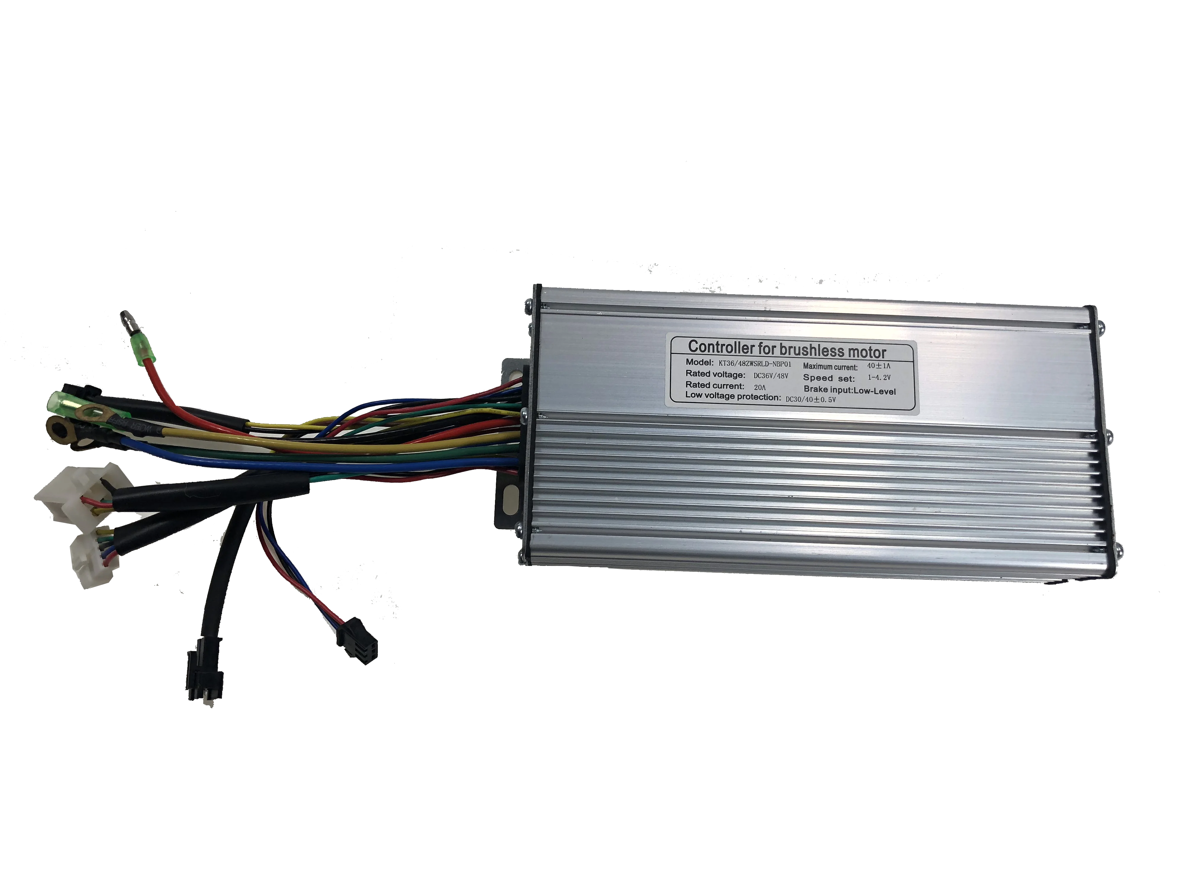 36 V/48 V 1500W 40A мотор-контроллер постоянного тока без щетки контроллер электровелосипеда+ KT-LCD8H Цвет Дисплей один комплект, используется для 1500 W-2000 W, фара для электровелосипеда в комплекте