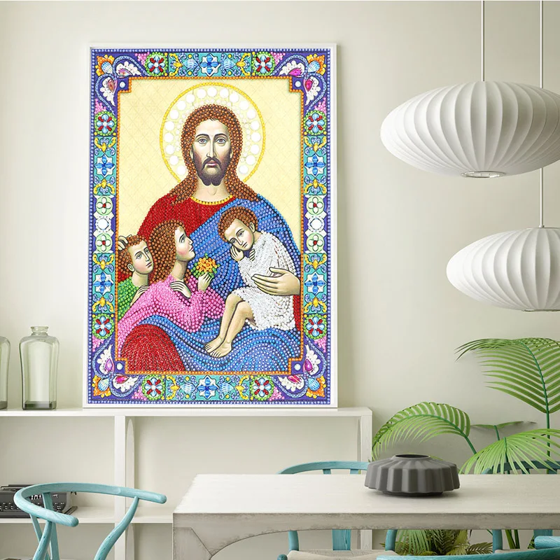 DIY 5D Diamond Embroidery Icons Bead Diamond Painting Religion Large Crystal Rhinestone Pictures New Arrival (10)