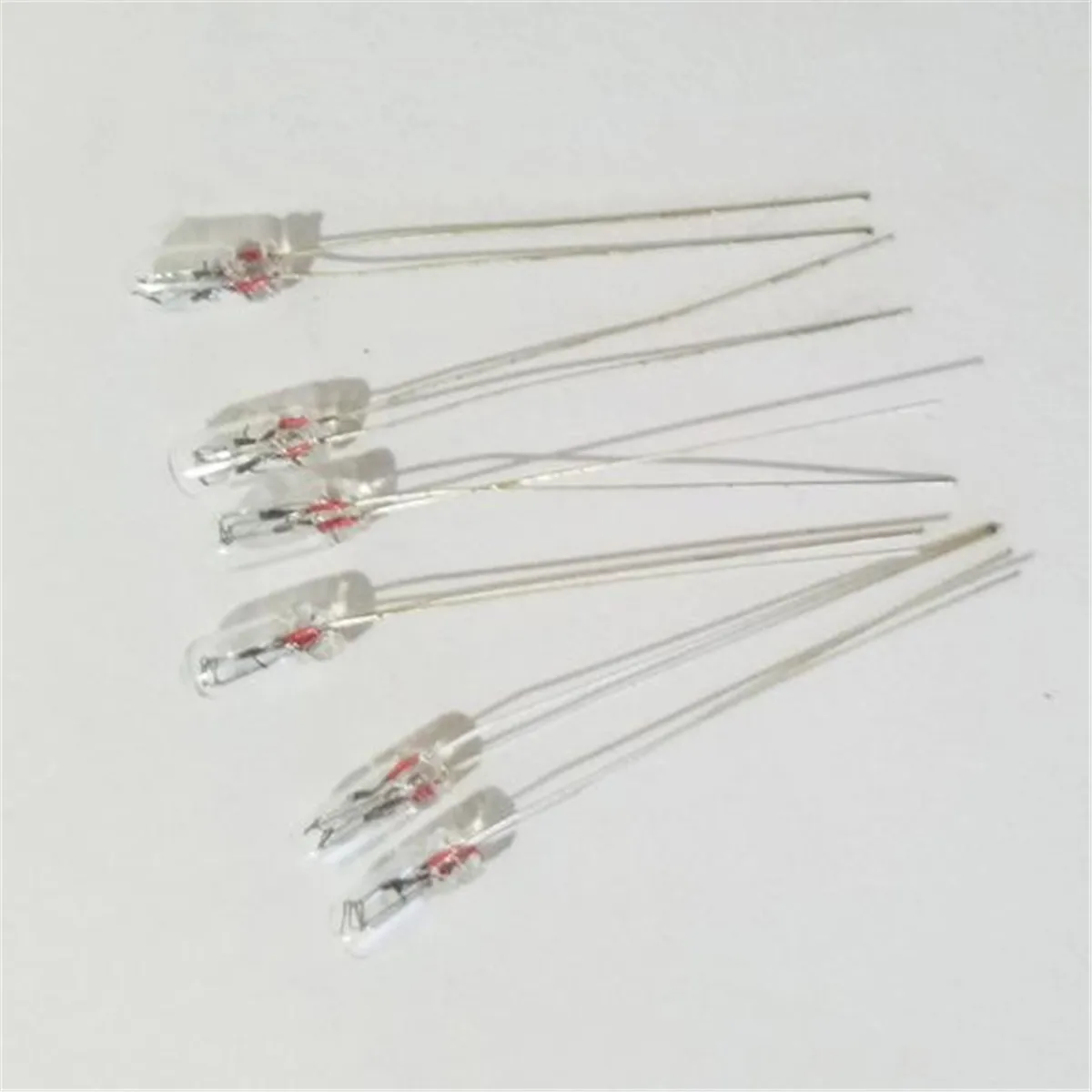 Miniature 3mm 6V 12V 24V Lamp Light Bulb Edison Incandescent Filament Rice 10pcs