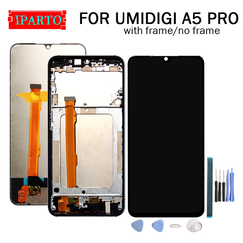 ЖК дисплей UMIDIGI A5 PRO 6 3 дюйма + кодирующий преобразователь сенсорного экрана в