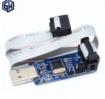 

51 AVR programmer ISP USBASP downloader USBISP download cable